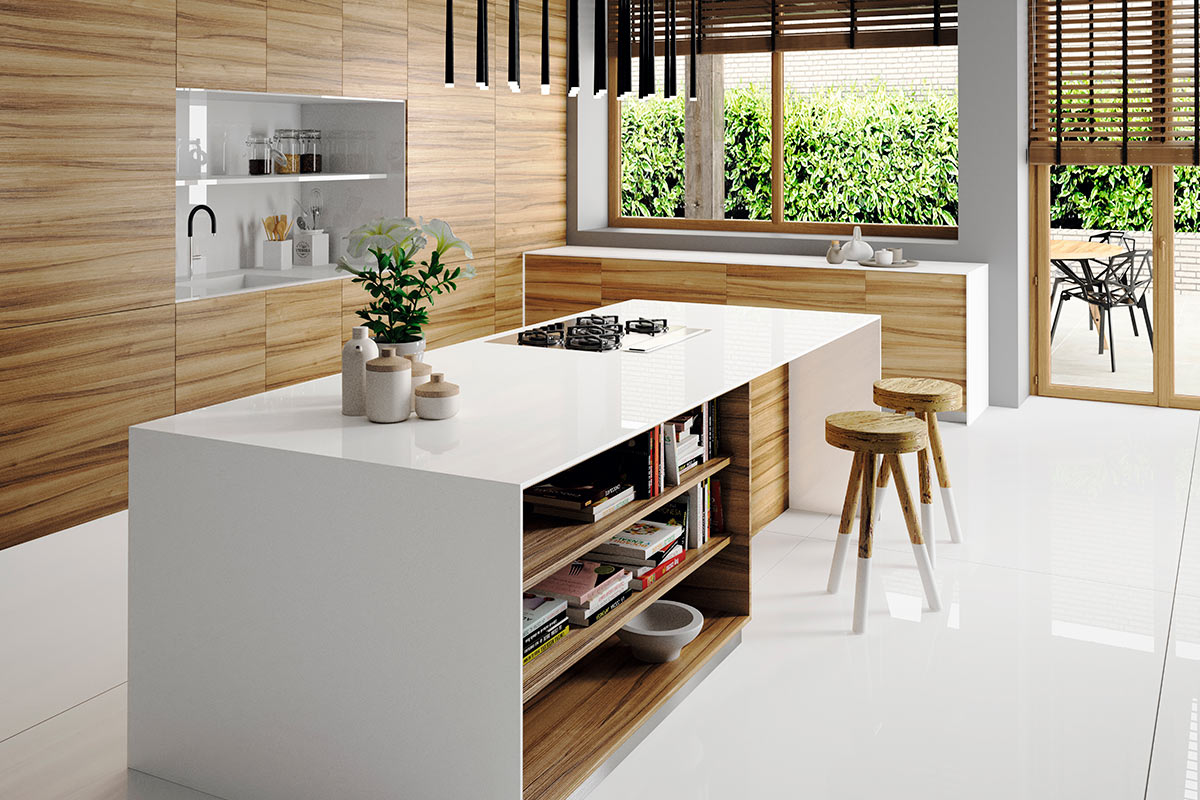 kompositt silestone kjøkken