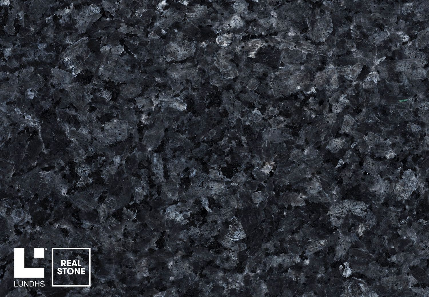 Blue Silk Lundhs Real Stone Scan Granitt